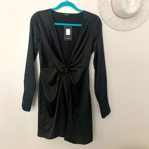 Fashion Nova Black Party Dress Size M